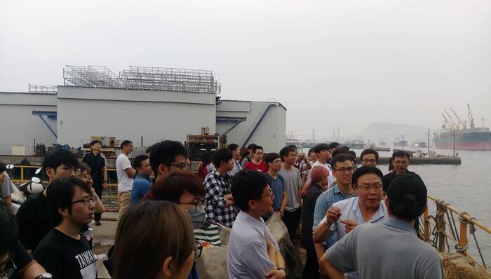 2017/5/18校外參訪中信造船集團圖片